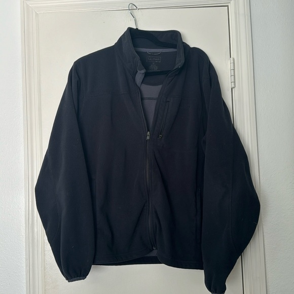 Men's L.L. Bean Full Zip Fleece Lightweight Fall Jacket Size Medium - Picture 1 of 8